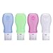 Luxebell Travel Bottles, TSA Approved Toiletry Containers, Set of 4