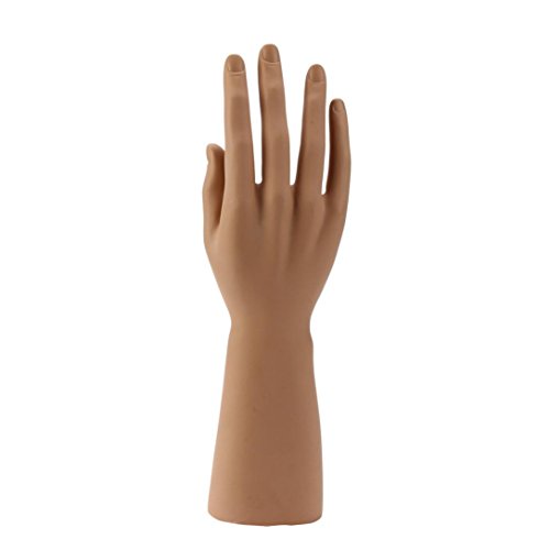 Hand Model ,Vanvler Rotatable Mannequin Hand Arm Display Base Female Gloves Jewelry Model Stand (Slim)