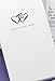 Hortense B. Hewitt Wedding Accessories Book of Wedding Wishes Set, Linked Hearts