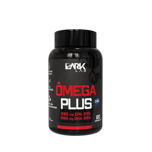 Ômega Plus, Dark Lab, 120 Cápsulas