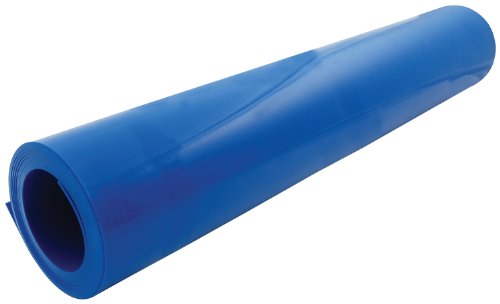 Allstar ALL22440 Chevron Blue 0.07" Thick 24" Wide 10' Plastic Roll