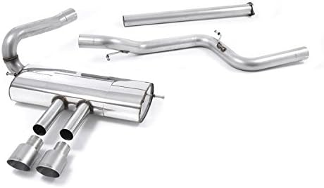 Milltek SSXFD113 2012 Focus Mk3 ST 2.0-litre EcoBoost Estate/Sedan/Limosine 100mm GT100 Cat-back Non-resonated Titanium