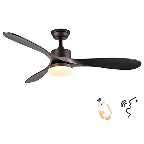 Amazon.com: 52" Wifi Smart Ceiling Fan With LED Light ...