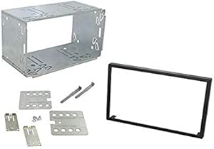 Sound-Way - Marco Caja de Metal para Radio de Coche 2 DIN ...