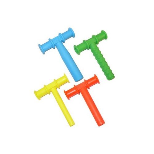 CHEWY TUBE MASTER COMBO PACK - 3 KNOBBY TEXTURE - 3 (BLUE) LARGE - 3 (RED) MEDIUM - 3 (YELLOW) SMALL