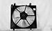 TYC 600050 Cooling Fan Assembly Compatible with 1994-1997 Honda Accord, Black
