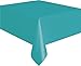 Creative Converting Touch of Color Plastic Banquet Table Cover, Tropical Teal