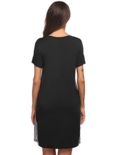 Ekouaer Maternity & Nursing Hospital Gown - Soft Delivery & Breastfeeding Gown For Mom