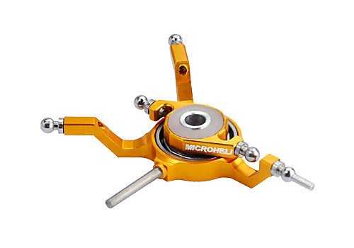 Precision CNC Alum Swashplate Gold , NANO CPX