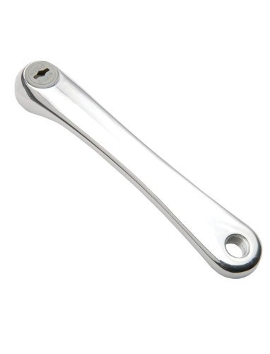 Raleigh RBP609 Left Hand Crank Arm - Silver, 17cm