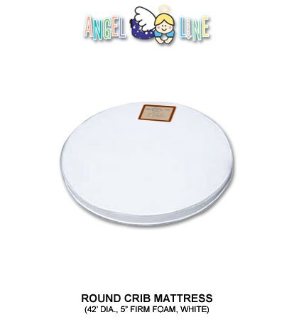 ANGEL LINE Round Crib Mattress