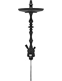 STARBUZZ Discovery American Made Hookah Stem - Stainless Steel and Aluminum - Stem Only - Black