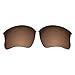 Dynamix Polarized Replacement Lenses for Oakley Flak Jacket XLJ | Easy To Install | Fit Perfectly | Earth Brown