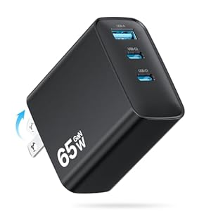 PD 充電器 65w 安全で低温 折りたたみ式プラグ Type C 急速充電器