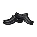 Natural Uniforms Ultralite Women's Clogs with Strap (Size 10, Black)