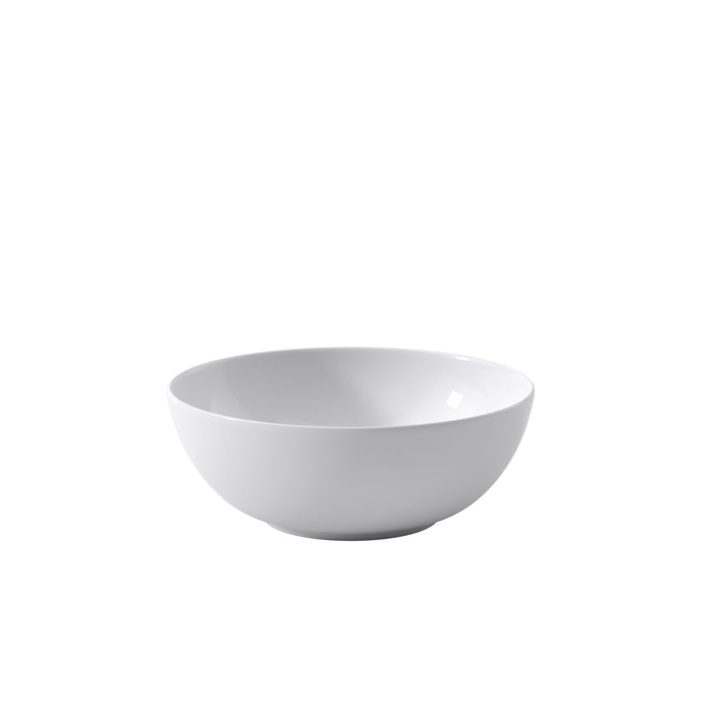 Villeroy & Boch - Royal Round Dish, Classic Serving Bowl Made of Premium Porcelain, for Salads, Pasta and Side Dishes, Dishwasher Safe, 21 cm