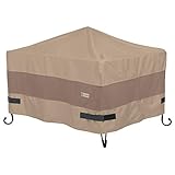Duck Covers Elegant Square Fire Pit Cover, 32-Inch