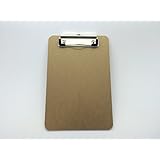 A5 de madera de masonita Portapapeles con orificio para colgar: Amazon
