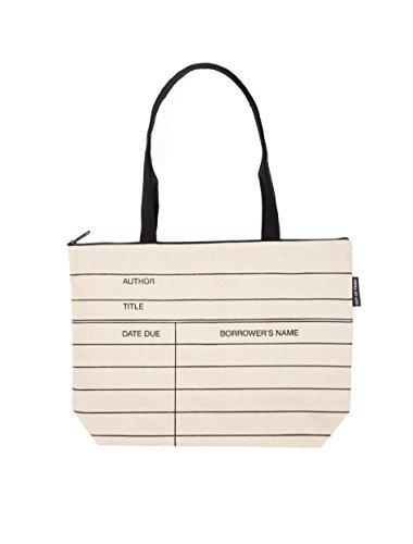 Out of Print Library Card Market Tote Bag