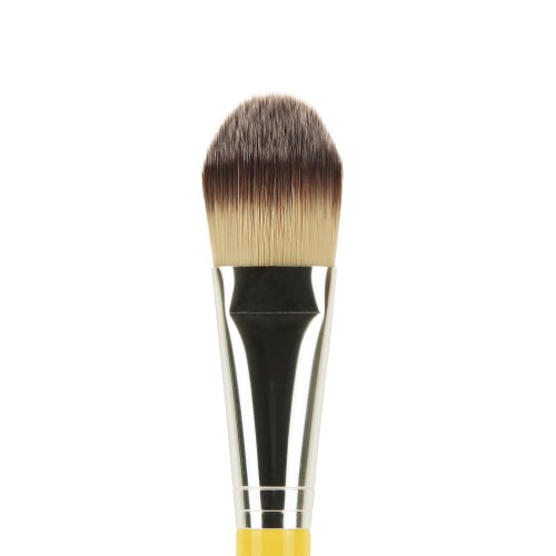Bdellium Tools Travel Line Foundation Brush, Yellow