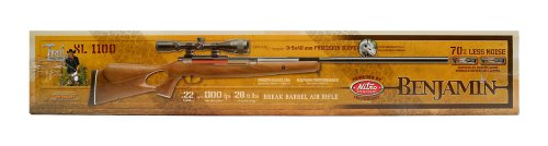 Benjamin Trail NP XL 1100 with scope .22 Cal Air Rifle BT1122WNP