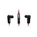 Jarv NMotion Sport Wireless Bluetooth 4.0 Stereo Earbuds/Headphones with In-Line Microphone , Pink