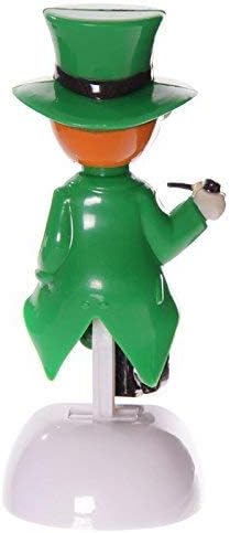 Puckator Novelty Leprechaun Solar Pal, Home Office Table Desk Dashboard Car Decor Decoration, Gift Ideas - Image 4