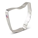 Ann Clark Ohio Cookie Cutter - 4.25 Inches - Tin Plated Steel