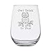 Owl Drink to That - 15 oz Glass - Funny Birthday GIft - Themed Birthday - Housewarming Present - Kitchen Decor - Hobbly Owl Lover - Zoology Degree - Nature Bird Watching - Aviary Gifts for bird lovers