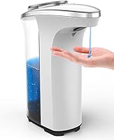 Automatic Soap Dispenser, Tesoky 17oz Touchless Hand Sanitizer Dispenser for Kitchen & Bathroom with Infrared Motion...