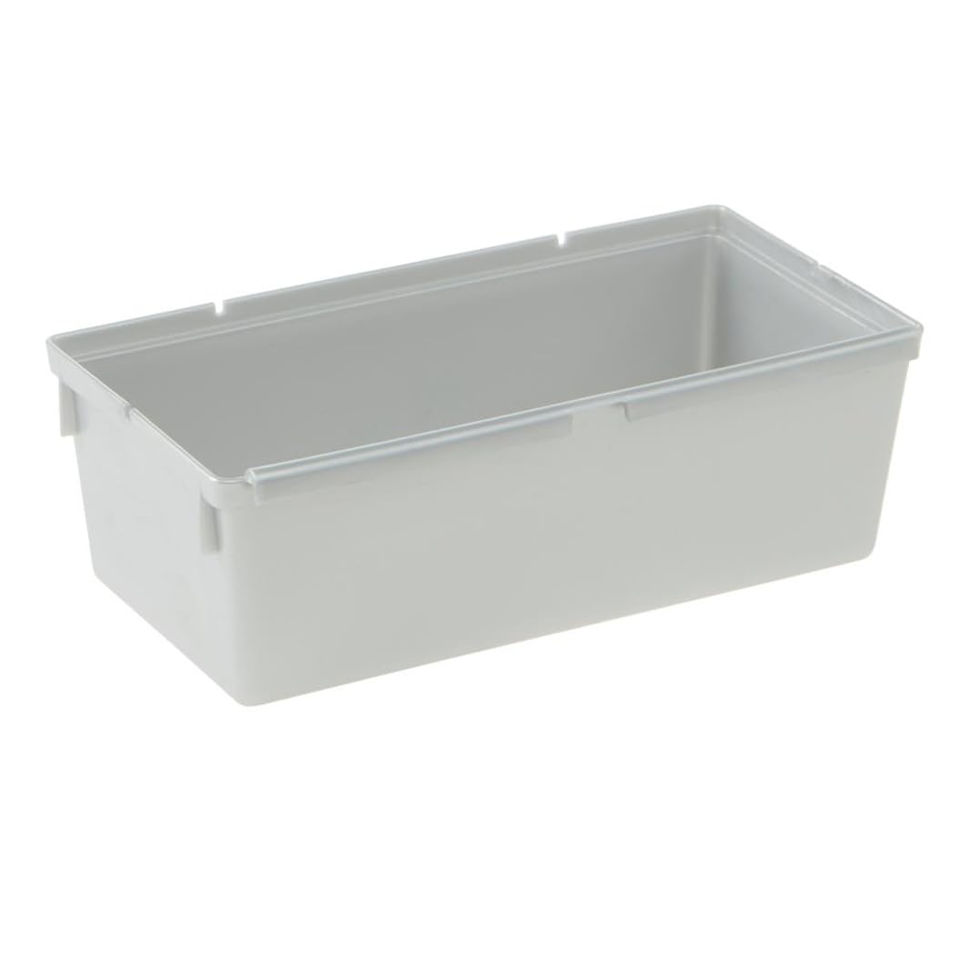 Keeeper Organising System, Unlimited Extensions, Sturdy plastic (PP), 15 x 8 x 5 cm, Silver