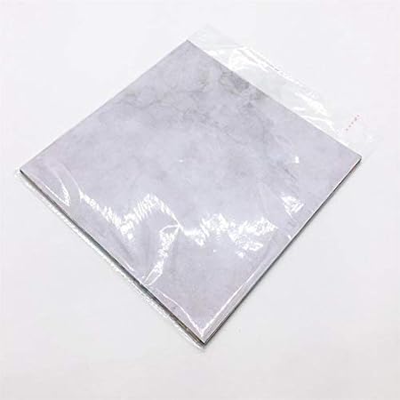 10pcs Carrelage Autocollants Adhésif Gris Vinyle Pvc Marbre