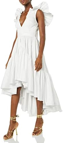 Amazon.com: Blue and White Christmas Dress for Women Xmas Dress with Plush  Trim Festive Holiday Party Winter Outfits-M : Clothing, Shoes & Jewelry