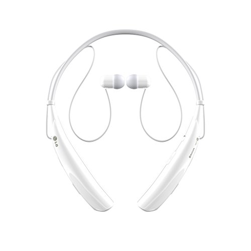 LG Electronics Tone Pro (HBS-750) Bluetooth Stereo Headset White Retail Packaging