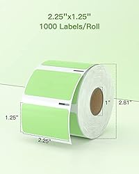 POLONO 2.25”x1.25” Direct Thermal