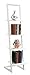 Convenience Concepts Designs2Go 4 Tier Ladder Bookshelf, White