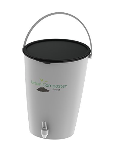 Exaco UClarge-B Urban Composter, 4 Gal, Black