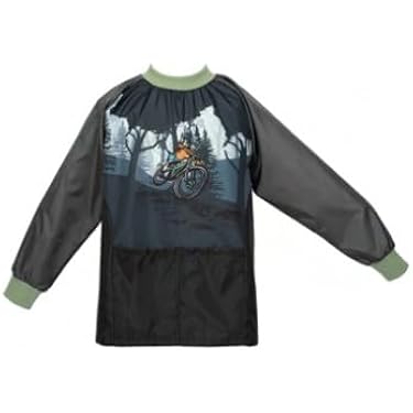 Tablier Peinture Enfant Imperméable Manches Longues – Blouse Art & Bricolage Garçon Fille 2-8 Ans – Protection Anti-Taches Cuisine École