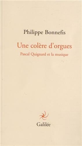 Une  colère d'orgues