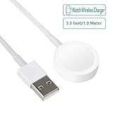 Kaihang Watch Charger Charging Cable, iWatch Magnetic Charging Cable Portable Cord 3.3 feet/1meter Compatible with iWatch 38mm & 42mm, Apple iWatch Series 1/2 / 3