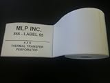 10 Rolls of 250 4x6 Direct Thermal Labels Zebra 2844 ZP450 Eltron 2844