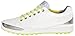 ECCO Men's Biom Hybrid Hydromax Golf Shoe, White/Lime Punch, 10 UK