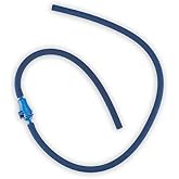 Gregory Hydration Quick-Disconnect Kit, Insulated, Optic Blue | 37.5" / 95.25 cm length of 0.25" / 0.635 cm inner diameter, Cut hose, insert coupling between the reservoir