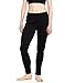 Leveret Women's Fitted Legging Pants 100% Cotton (Size X-Small-X-Large)