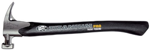 Click Here to See More Images Dead On Tools DO-Ti7 Milled Face Titanium Framing Hammer 16-Ounce