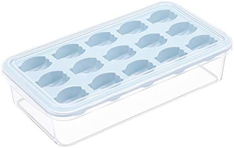 certainPL Ice Cube Tray, Plastic Jelly Chocolate Mold Ice Cream Mould, BPA Free (Light Blue)