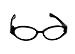 18 Inch Doll Eyeglasses & Case, 2 Pc. Set Fits 18 Inch American Girls Dolls & More! Hot Pink Furry Case & Black Eyeglasses
