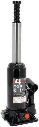 CAR+ 2202003 Aluminium Hydraulic Bottle Type Jack, Capacity 3 Tonnes, Black - Image 5