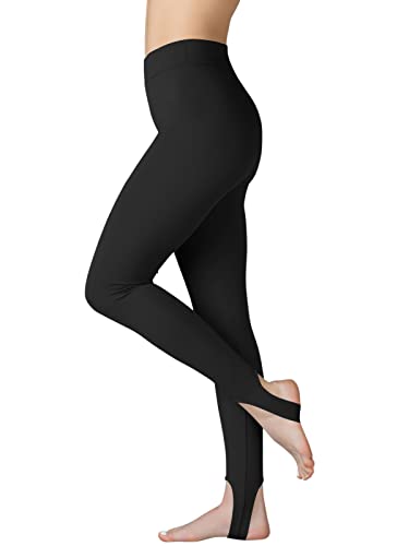 Wugo Girls Black Sport Leggings Skin Tone Wugo Sportswear Leggings