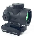 Trijicon 1x25mm MRO 2.0 MOA Red Dot Sight w/ Kinetic Development Group SIDELOK MRO Lower 1/3